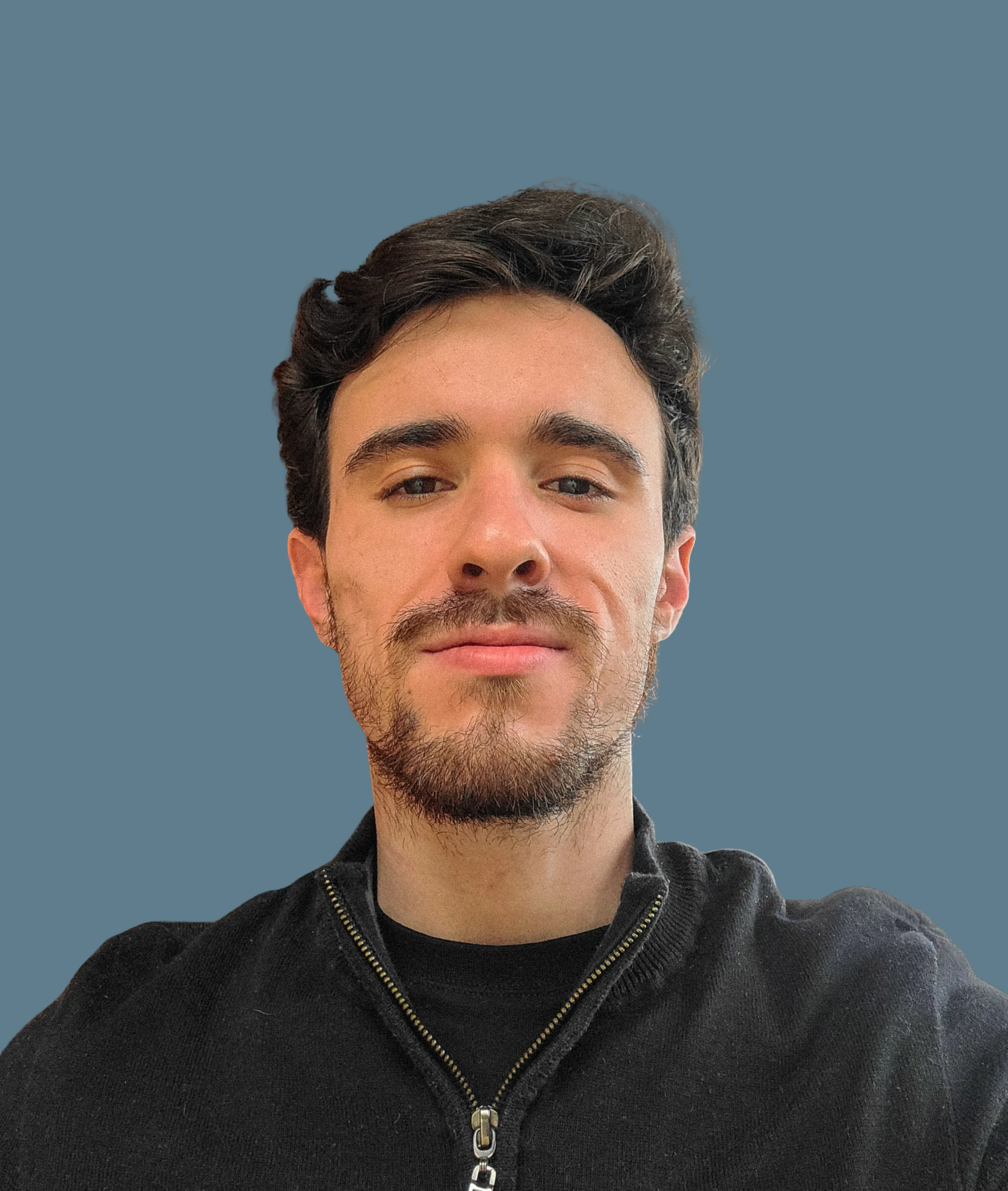 Fotografia do rosto de Marcos Brasão